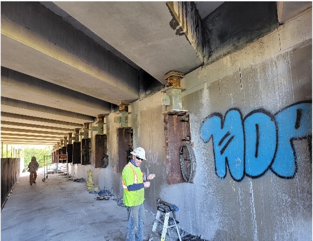 Mud Street Bridge Jacking
